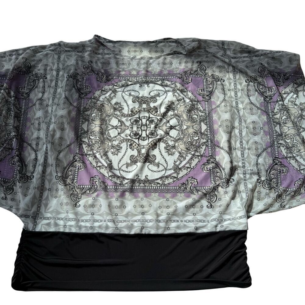 Jennifer Lopez multicolored blouse size XL